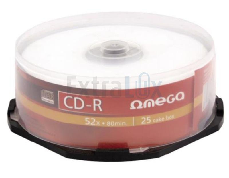 CD-R NN 700MB 80MIN 52X TORTICA 1/25