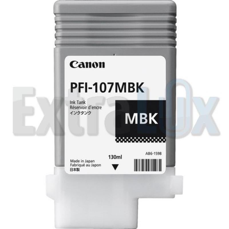 CANON ČRNILO PFI-107MBK MATTE BLACK ZA IPF 680/685/780/785/670 (6704B001AA)