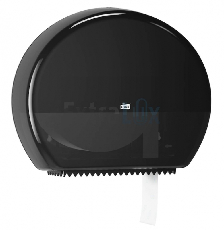 PODAJALNIK TOALETNEGA PAPIRJA MAXI JUMBO TORK 554008 T1 ČRN