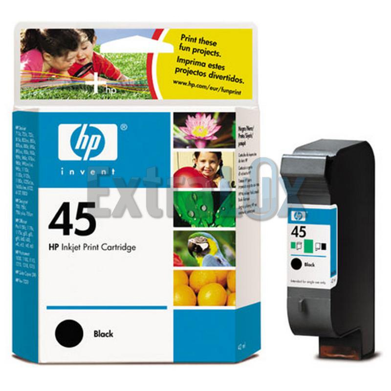 HP ČRNILO 51645A ŠT.45 BLACK ZA DJ 710C,720C,820