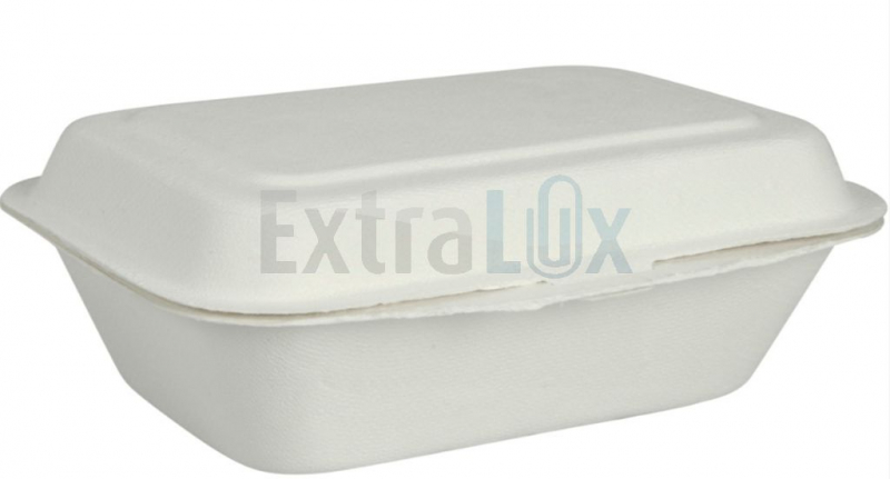 MENU BOX, SLADKORNI TRS, PRAVOKOTEN, 19X14X6,5CM, BEL, 50/1