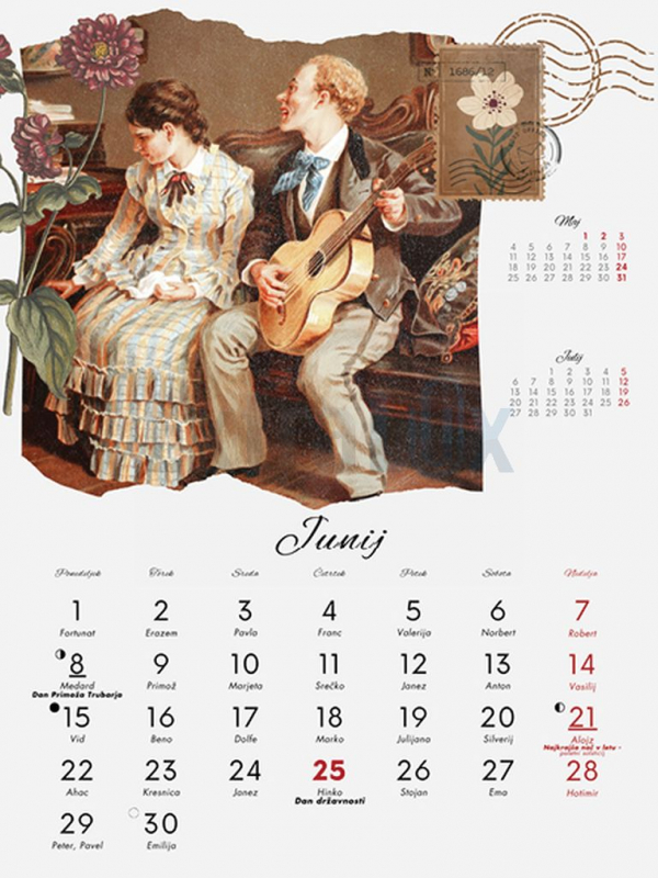 KOLEDAR STARE RAZGLEDNICE-VELIKE 2026