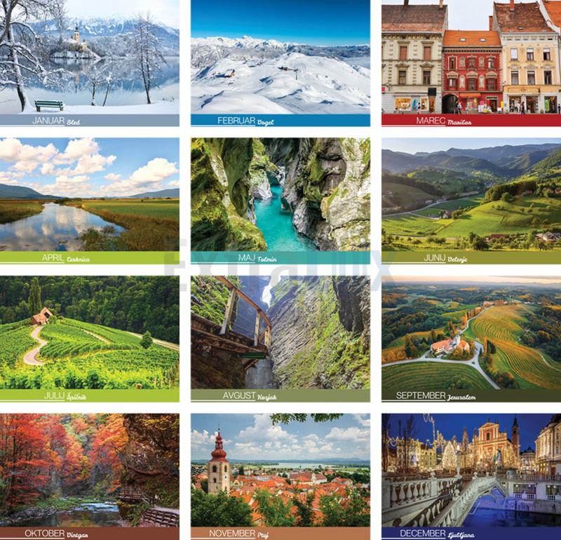 KOLEDAR MINI SLOVENIJA  2026