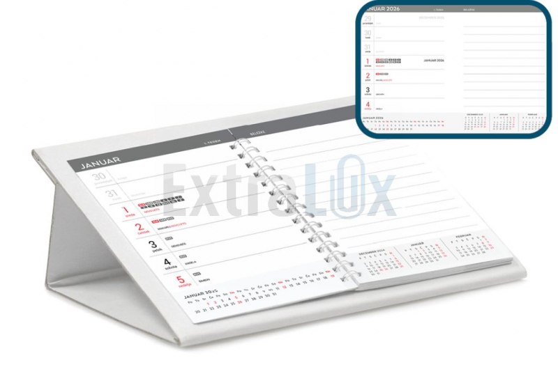 KOLEDAR NAMIZNI TEDENSKI PLANER  2026