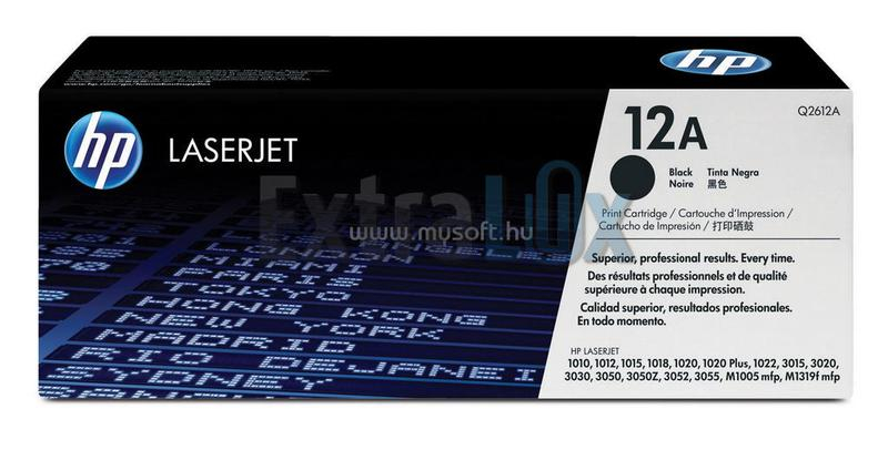 HP TONER Q2612A ŠT.12A BLACK ZA LJ 1010/1012/1015/1018/1020/1022/3015/3020/3050