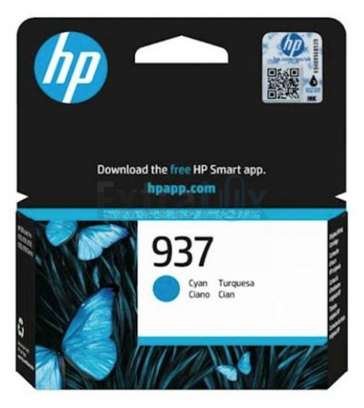 HP ČRNILO 4S6W2NE ŠT.937 CYAN ZA OFFICEJET 9720/9730/9110b/9120b/9130b 0,8k