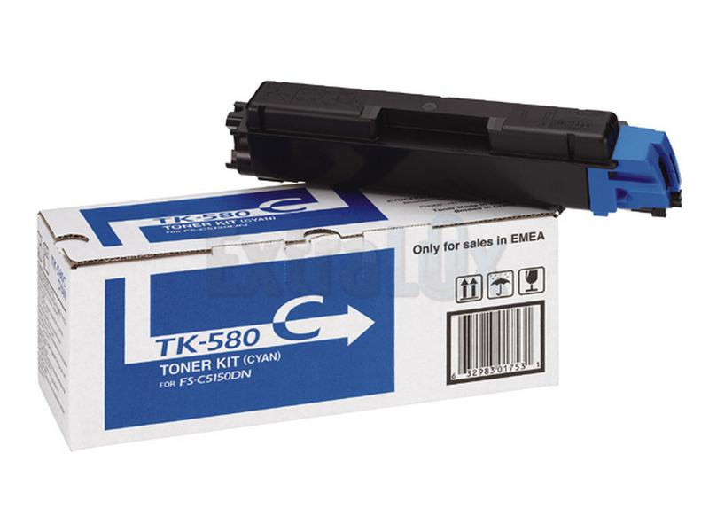 KYOCERA TONER TK-580C CYAN ZA FS-C5150DN