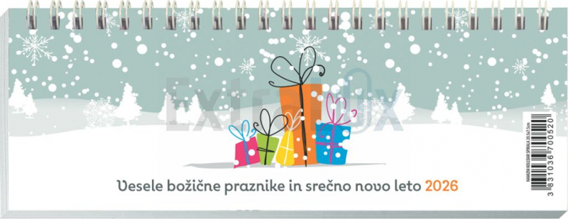 VLOŽEK ZA KOLEDAR IVO MALI 2026