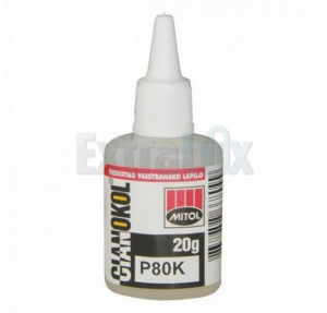 LEPILO CIANOKOL SEKUNDNO 20G P80K (204352)