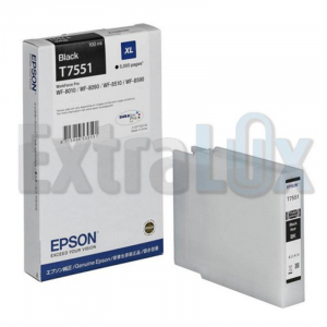 EPSON ČRNILO C13T755140 BLACK XL ZA WF8010/8090/8510/8590