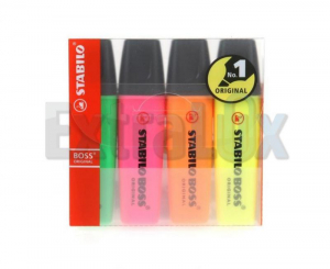 TEXT MARKER STABILO 70-4 BOSS 1/4