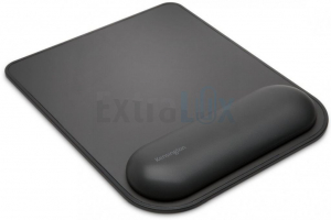 PODLOGA ZA MIŠKO KENSINGTON Z GELOM ZA ZAPESTJE ULTRA-SOFT, K52888EU, ČRNA