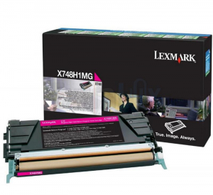LEXMARK TONER X748H1MG MAGENTA ZA X748