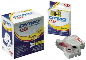 TRAK DYMO D1 9MMX7M ČRNA NA PROZORNEM ART.40910 S0720670