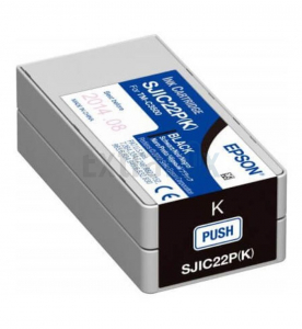 EPSON ČRNILO C33S020601 BLACK ZA TM-C3500/SJIC22P