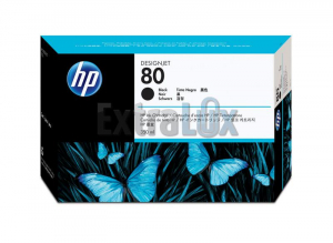 HP ČRNILO C4871A ŠT.80 BLACK ZA DJ 1050,1055