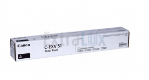 CANON TONER C-EXV 51 BLACK ZA iRAC5535/5540/5550/5560/5735/5740 0481C002 69K