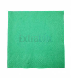 SERVIETE DVOSLOJNE, 33X33 TISSUE, SMARAGDNO ZELENA, 50/1