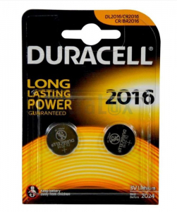 BATERIJA GUMB DURACELL CR2016 3V 1/2