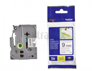 TRAK BROTHER P-TOUCH TZE-S221 9MM ČRNA NA BELEM