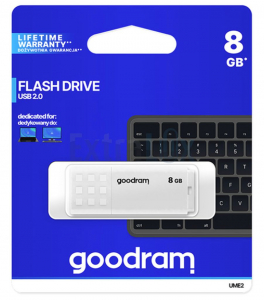 USB KLJUČ 8GB GOODRAM 2.0 UME2 - BEL