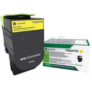 LEXMARK ZDR TONER 71B2HY0 YELLOW ZA CS/CX417/517 (QT23-080489)