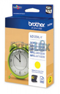 BROTHER ČRNILO LC-125XL YELLOW ZA MFC-J4510