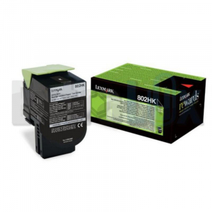 LEXMARK TONER 80C2HK0 BLACK ZA CX410DE/CX510DE