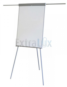 TABLA BELA NA STOJALU 68X105 MEMOBE MF002 Z IZVLEČNIMI. ROKAMI NAST. PO VIŠINI