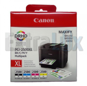 CANON KOMPLET ČRNIL PGI-2500XL  (B,C,M,Y)  9254B004AA
