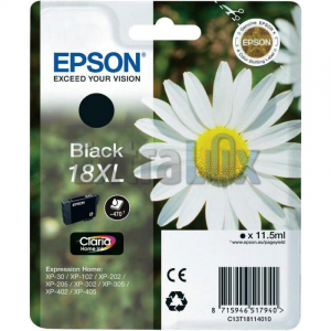 EPSON ČRNILO C13T18114010 ŠT.18XL BLACK