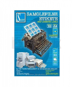 ETIKETE SMAK S-92 210X297 FLUO RUMENE S-150 1/100
