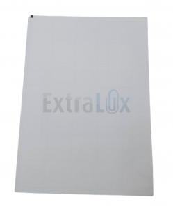 KARTON CENOVNI A4 40X40 BEL PREFORIRAN 1/200 PETROL 1/0