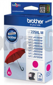 BROTHER ČRNILO LC-225XL MAGENTA ZA MFC-J4620DW