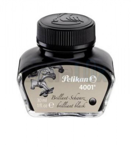 ČRNILO ZA NALIVNO PERO PELIKAN 4001 30ML BRIL. ČRNA-301051