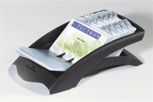 STOJALO ZA VIZITKE DURABLE VISIFIX DESK D-2413 DO 200 VIZITK