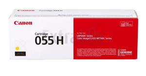 CANON TONER CRG-055HY YELLOW (3017C002AA) ZA MF741/742/743/744/745/746; LBP 663/