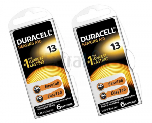 BATERIJA DURACELL ACTIVAIR ZA SLUŠNI APARAT AC13/PR48 1,45V 1/6