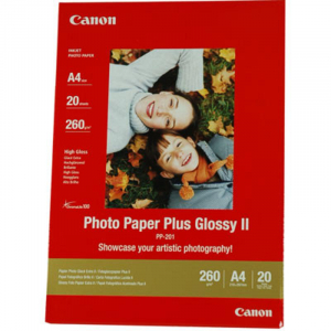 PAPIR FOTO A4 260G CANON PP-201 INK JET GLOSSY 1/20