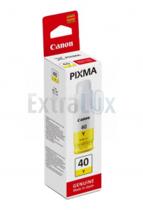 CANON ČRNILO GI-40Y YELLOW STEKLENIČKA ZA G6040/G5040/GM2040 7,7K