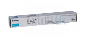 CANON TONER C-EXV 51 CYAN ZA iRAC5535/5540/5550/5560/5735/5740 0482C002 60K