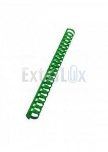 ŠPIRALA PVC 6MM ZELENA 1/100