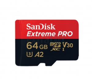 KARTICA SPOMIN. SANDISK FLASH MICRO SDXC64GB 170/90MB/S EXTREME PRO UHS-1 CLASS 3 ADAPT.