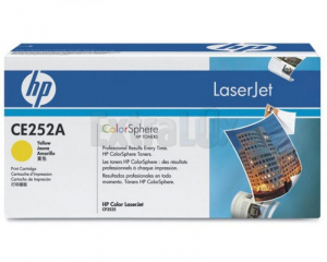 HP TONER CE252A ŠT.504A YELLOW ZA CP3525,CM3530