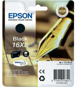 EPSON ČRNILO C13T16314010 ŠT.16XL BLACK ZA WF-2010,2510,2520,2530,2540