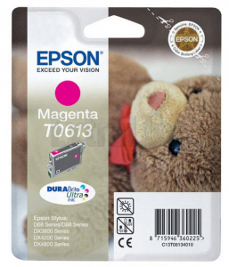 EPSON ČRNILO C13T06134010 MAGENTA ZA D68/88/3850/4850