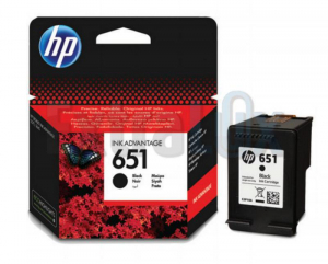 HP ČRNILO C2P10AE ŠT.651 BLACK ZA DJ 5575,5645