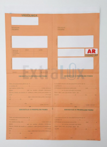 KUVERTA Z VROČILNICO ZKP-L-A5 700/1 T6541