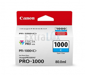 CANON ČRNILO PFI-1000 CYAN ZA IMAGE PROGRAF PRO-1000 (0547C001AA)