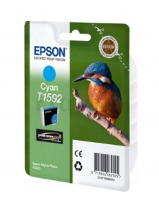 EPSON ČRNILO T1592 C13T15924010 CYAN S PIGMENTOM ZA R2000